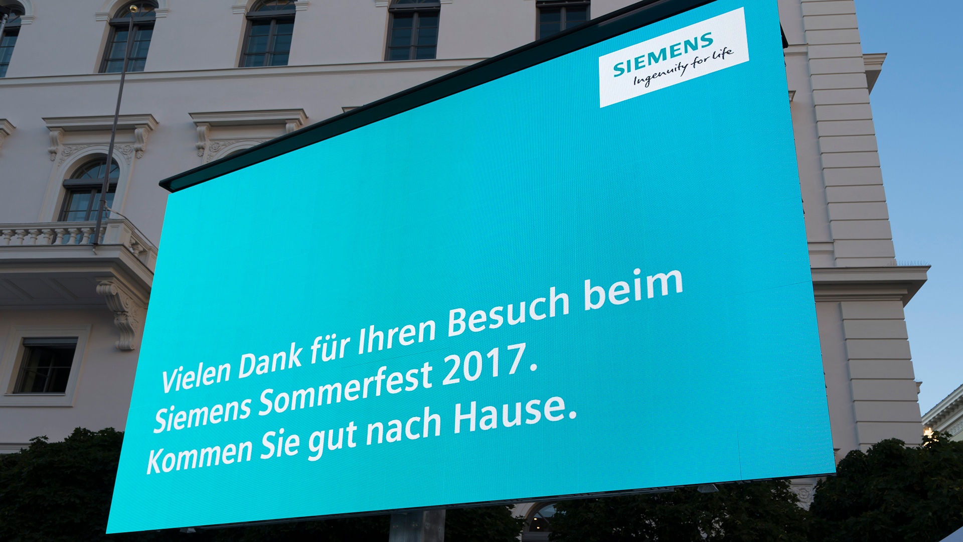 Siemens Sommerfest 2017